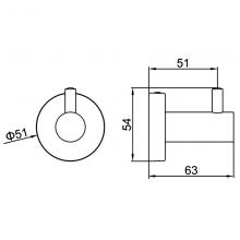 Крючок Ledeme L71905-1