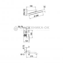 Душевой комплект Gappo G7106-3