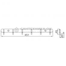 Крючок Ledeme L70202-6