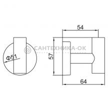 Крючок Ledeme L71905