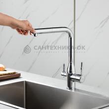 Смеситель для кухни Frap F4396-30