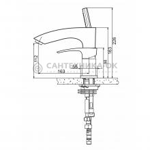 Смеситель для ванны Gappo G1107