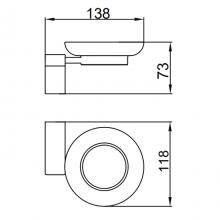 Мыльница Frap F30602