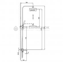 Душевая стойка Frap F2490-6