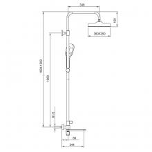 Душевая стойка Gappo G2410-6