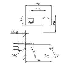 Смеситель для раковины Frap F1275-19