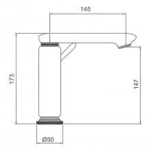 Смеситель для раковины Gappo G1009-83