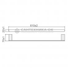 Полотенцедержатель Gappo G30901-8