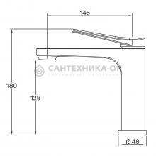 Смеситель для раковины Gappo G1010-6