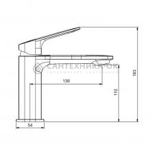 Смеситель для раковины Gappo G1028