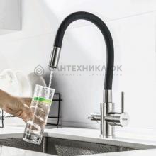 Смеситель для кухни Ledeme L74255-2