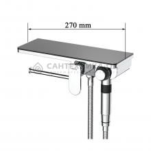 Смеситель с гигиеническим душем Gappo G7295-10