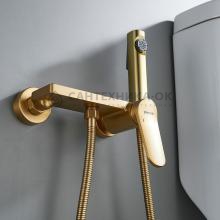 Смеситель с гигиеническим душем Shevanik S4305G-1