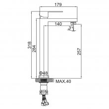 Смеситель для раковины Ledeme L71125