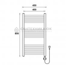 Полотенцесушитель электрический Gerhans K630845W