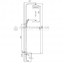 Душевая стойка Frap F2491-9