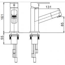 Смеситель для раковины Gerhans K11016