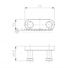 Крючок Raglo R300.052.09