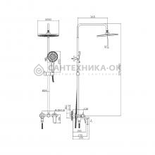 Душевая стойка Raglo R31.24