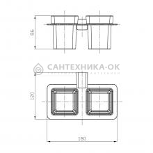Стакан Raglo R301.08.09