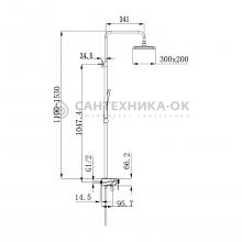 Душевая стойка Raglo R60.24.06
