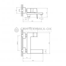 Смеситель для ванны Splenka S01.30