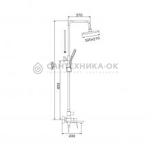 Душевая стойка Shevanik S4436