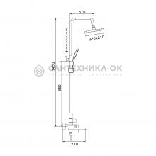 Душевая стойка Shevanik S4536