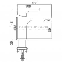 Смеситель для раковины Gerhans K11015