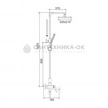 Душевая стойка Shevanik S4636H
