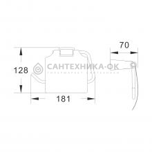 Держатель туалетной бумаги Shevanik SG5705