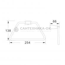 Полотенцедержатель Shevanik SG5706C