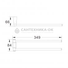 Полотенцедержатель Shevanik SG5707H