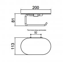 Держатель туалетной бумаги Gappo G30703