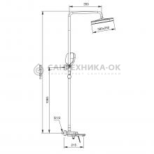 Душевая стойка Gappo G2428-9