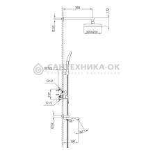 Душевой комплект Frap F7176