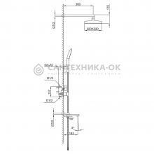 Душевой комплект Frap F7191-6