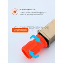 Смеситель для раковины Prohanss P60.12.03