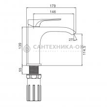 Смеситель для раковины Prohanss P61.10.09