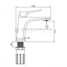Смеситель для раковины Prohanss P62.10.09