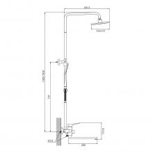 Душевая стойка Prohanss P62.24.03
