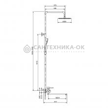 Душевая стойка Prohanss P31.24.05