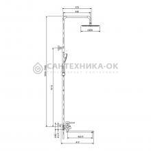Душевая стойка Prohanss P31.24.09