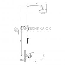 Душевая стойка Prohanss P62.24.03