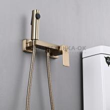 Смеситель с гигиеническим душем Rose R1805G-1