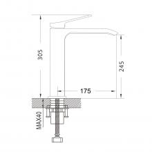 Смеситель для раковины Shevanik S4011C