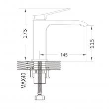 Смеситель для раковины Shevanik S4101C