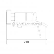 Смеситель для ванны Shevanik S4102C
