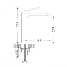Смеситель для раковины Shevanik S4111C