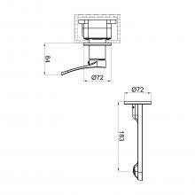 Смеситель для раковины Shevanik S4341G